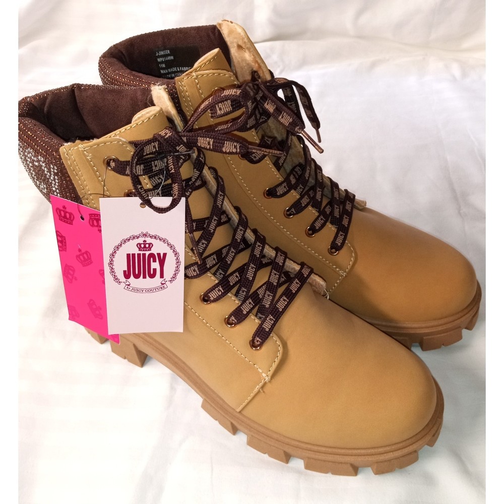Juicy Couture Jinger Honey Women's Boots Size 11 M New With Tags